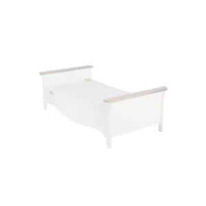 image of Cuddle Co Clara Driftwood Ash Cot Bed