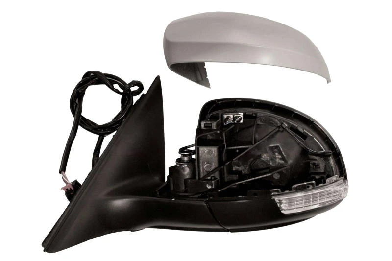 Image of PRASCO SK7107314 Wing mirror Left, Electric, Internal Adjustment, primed Outside Mirror (50)