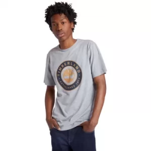 Image of Timberland Little Cold River T-Shirt For Men In Grey, Size S