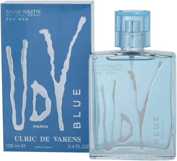 image of Ulric De Varens Blue Eau de Toilette For Him 100ml