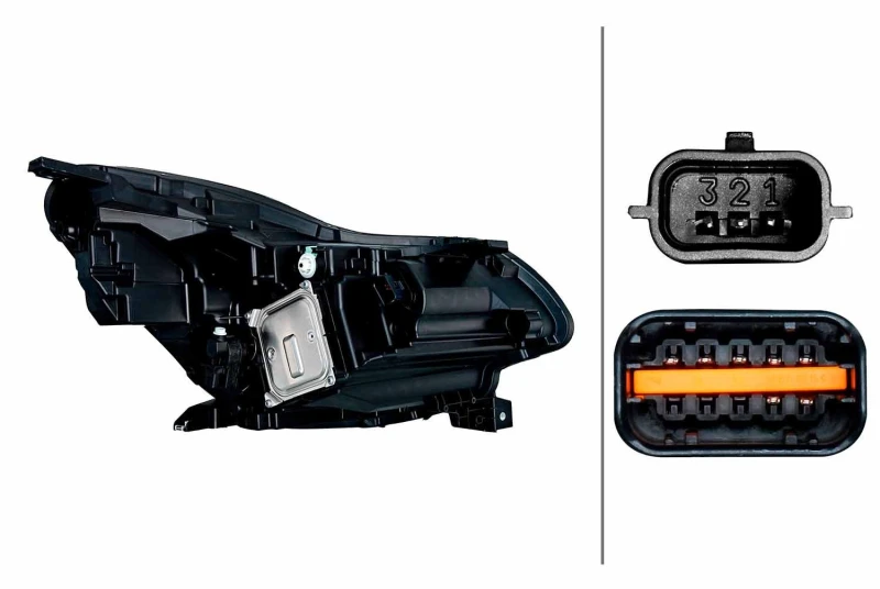 Image of HELLA Headlight HELLA 1LX 013 930-631