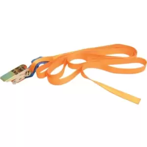 Image of 4.5M Industrial Load Strap Plain End 800KG - Orange - Matlock