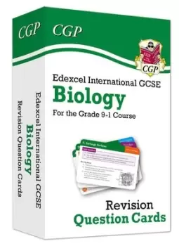 Image of New Grade 9-1 Edexcel International GCSE Biology Revision Question Cards by CGP Books