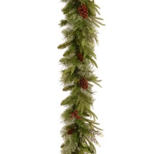 image of National Tree Company Colonial Fir Garland - 9ft