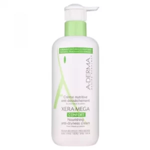 image of A-Derma Xera-Mega Confort Nourishing Face and Body Cream For Dry To Very Dry Skin 400ml