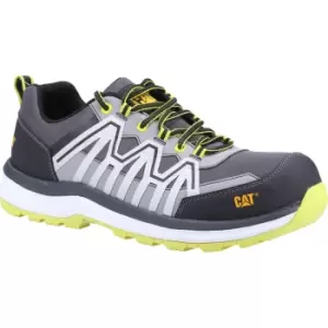 Image of Caterpillar Mens Charge S3 Safety Trainer Lime Size 5