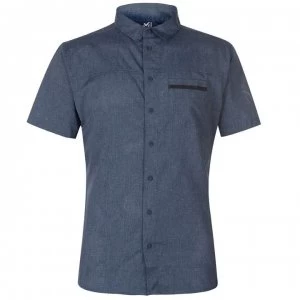 image of Millet Arpi Short Sleeve Shirt Mens - Orion Blue