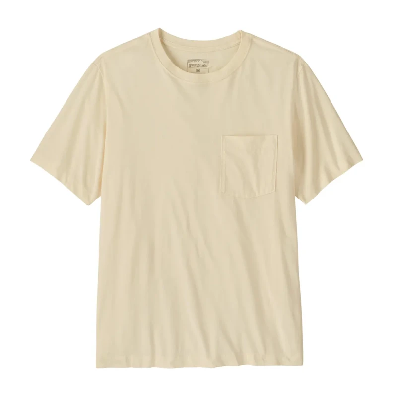 Image of T-Shirt with pocket Patagonia Daily Beige Male S