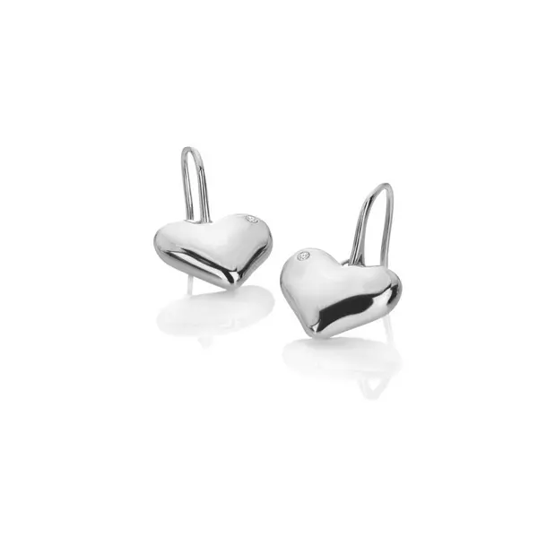 image of Hot Diamonds Sterling Silver Desire Hook Earrings DE780