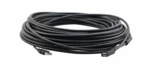 Image of Kramer Electronics CA-UAM/UAF-25 USB cable 7.6 m USB 2.0 USB A Black