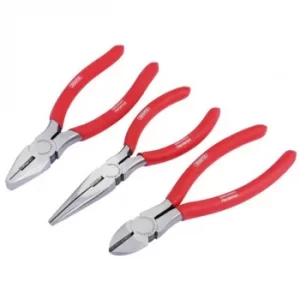 Image of Draper Pliers Set with PVC Dipped Handles, 160mm (3 Piece)