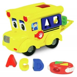 Image of Remote Control Shape Sort Letterland Bus Playset.