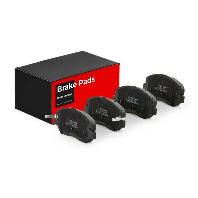 Image of RIDEX 402B0262 Brake pad set Front Axle, with acoustic wear warning Brake Pad Set,disc brake (402)