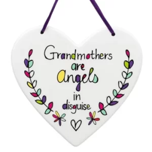 Image of Just Saying Hanging Heart Grandmother