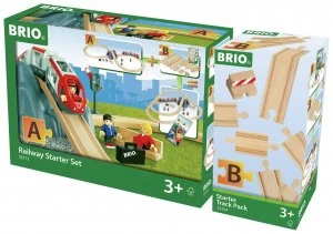 image of Brio - Railway Starter pack and Expansion Pack