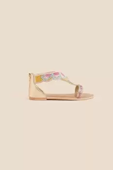 Image of Girls Funshine Beaded Sandals