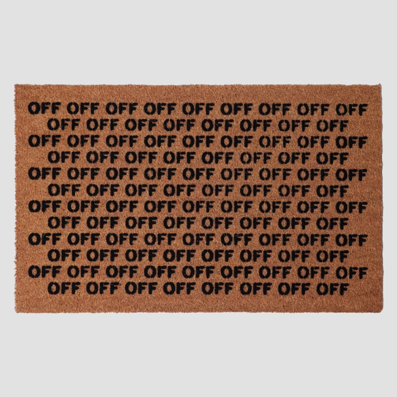 Image of OFF White Rec Door Mat Door Mats One Size Multi 70848999000