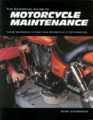 Image of essential guide to motorcycle maintenance tips and techniques to keep your