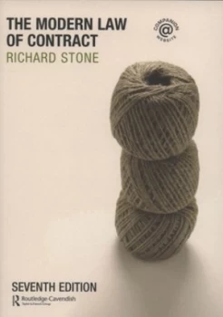 Image of The Modern Law of Contract by Richard Stone Book