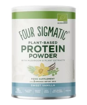 Image of Four Sigmatic Plant-Based Protein with Superfoods Sweet Vanilla