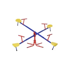 image of 4 Seat Teeter Totter Metal Seesaw