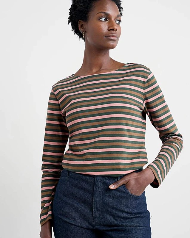 Image of Seasalt Seasalt Cornwall Sailor Shirt Pink Multi-Coloured - Seasalt - Size: 18 Pink Multi-Coloured Female 18 PV65206