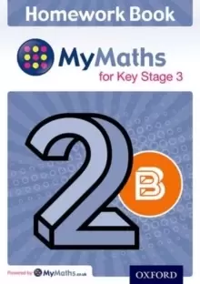 Image of My Maths for KS3 Homework Book 2B Single