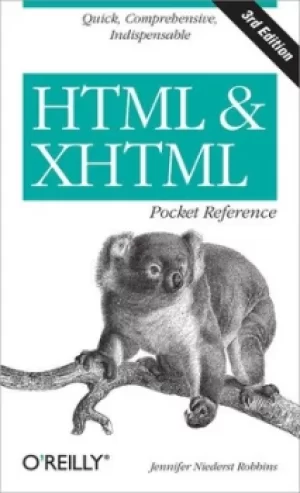 Image of HTML and XHTML pocket reference by Jennifer Robbins