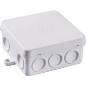 Junction box L x W x H 83 x 83 x 40 mm Wiska 10060550 Grey RA