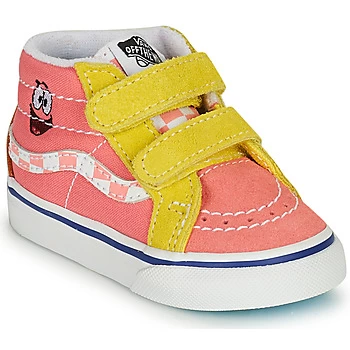 image of Vans SK8 boys's Childrens Shoes (High-top Trainers) in Yellow toddler,4.5 toddler,7 toddler,6.5 toddler