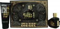 Diesel Spirit Of The Brave Gift Set 50ml Eau de Toilette + 100ml Shower Gel