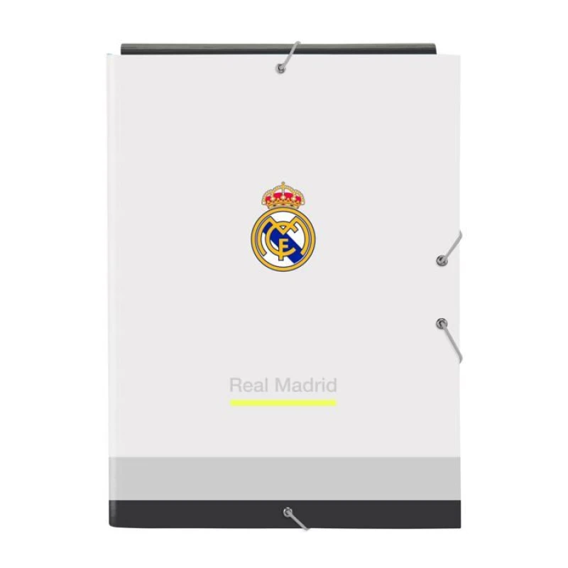 Image of Sublime Market Connect 3-flap folio binder - safta - 26x36.5cm - White - Hard cover - Elastic closure - Polyester
