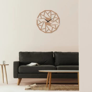 Metal Wall Clock 18 - Copper Copper Decorative Metal Wall Clock