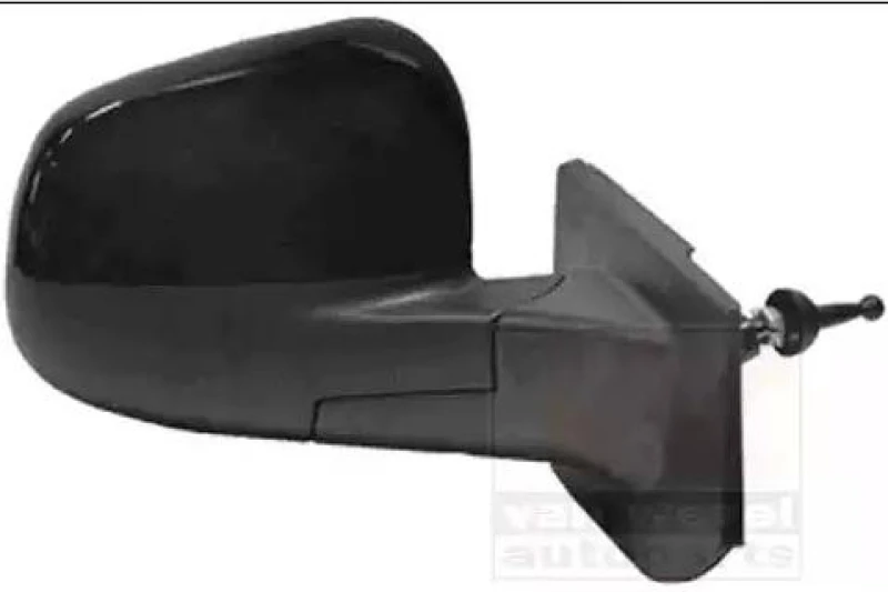 Image of VAN WEZEL 0808804 Wing mirror * HAGUS * Right, Control: cable pull, Over-paintable Outside Mirror (50)