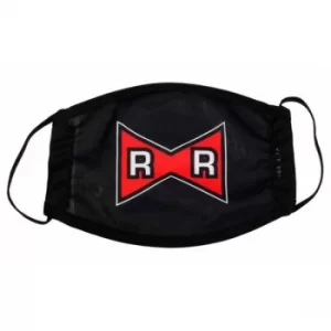Image of Dragon Ball Z Logo Red Ribbion Face Mask