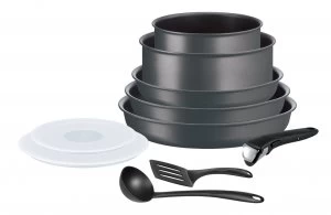 image of Tefal Ingenio Induction 10 Piece Aluminium Pan Set