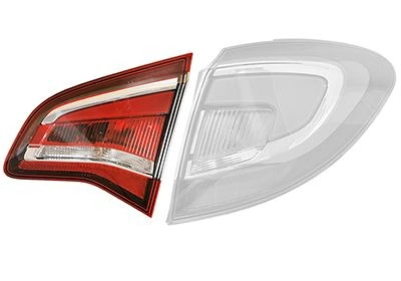 Image of VAN WEZEL 3861928 Rear light Inner Section, without bulb holder, Right, LED Combination Rearlight (391)
