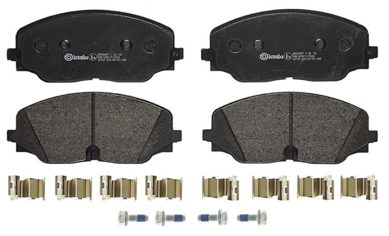 Image of BREMBO Brake pad set BREMBO P 85 176