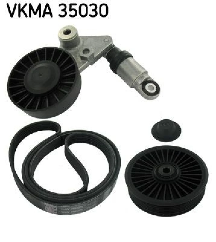 Image of SKF V-Ribbed Belt Set SKF VKMA 35030