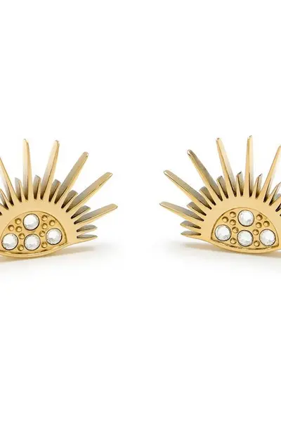 image of Olivia Burton Jewellery Ladies Olivia Burton Celestial Sun Earrings 24100166