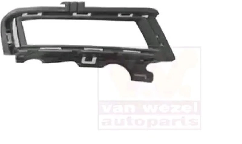 Image of VAN WEZEL 5766594 Bumper Grill ** Equipart ** Fitting Position: Right Front, with hole(s) for fog lights Ventilation Grille,bumper (244)