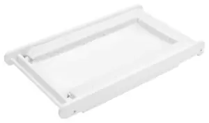 Image of Babymore White Cot Top Changer - Wood