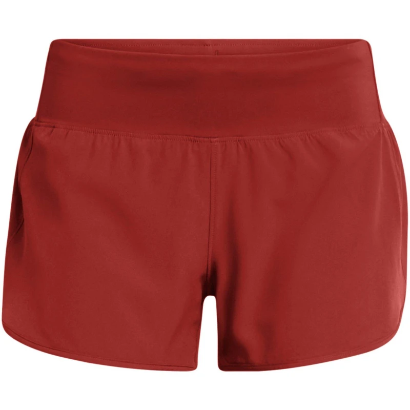 Image of Under Armour Womens Launch Pro Performance Running Shorts Orange female 8 (XS)