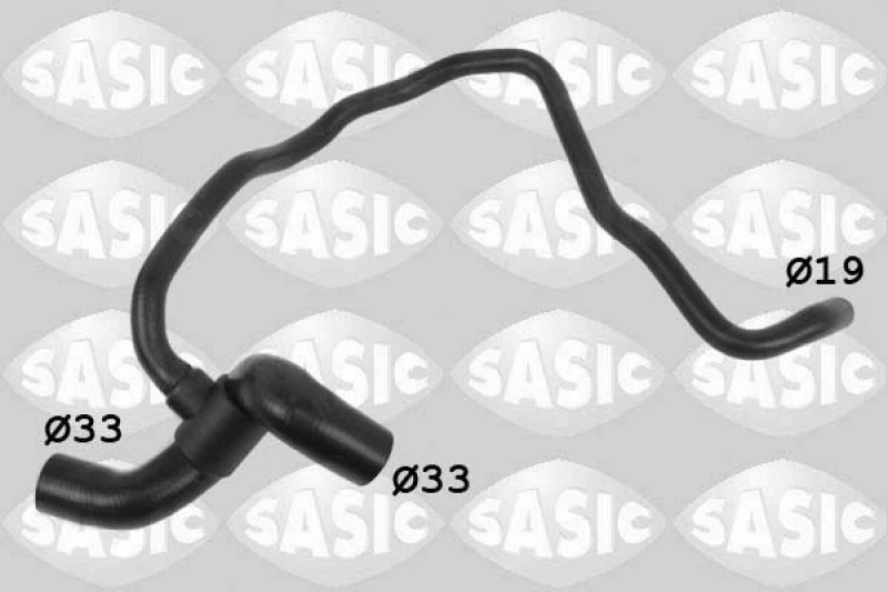 Image of Radiator hose SASIC 3406408