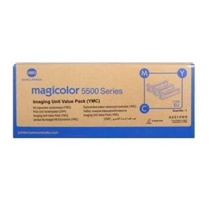 Image of Konica Minolta A0310NH Original Multi Pack C/M/Y Imaging Drums