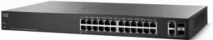 image of Cisco Small Business SF220-24 Managed L2 Fast Ethernet (10/100) Black