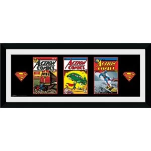 Image of Superman Comics Framed Collector Print