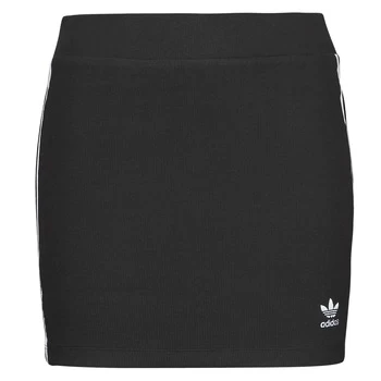 image of adidas 3STRIPES SKIRT womens Skirt in Black - Sizes UK 6,UK 8,UK 10,UK 12,UK 14,UK 16,UK 18