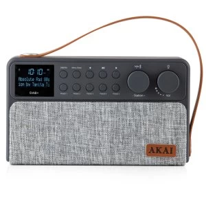 Image of Akai Rechargeable DAB Plus Radio