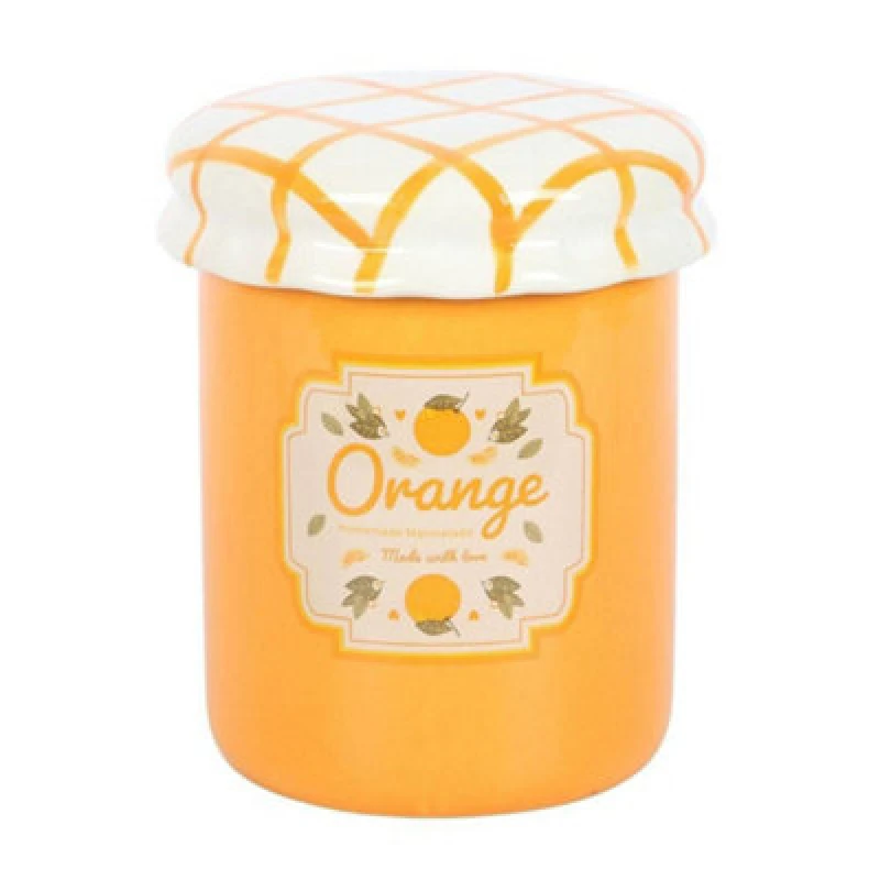 Image of Something Different Something Different Tutti Frutti Orange Marmalade Jar Oil Burner Orange One Size Unisex 5063703598033